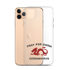 Pray For China Coronavirus iPhone Case