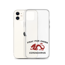 Load image into Gallery viewer, Pray For China Coronavirus iPhone Case
