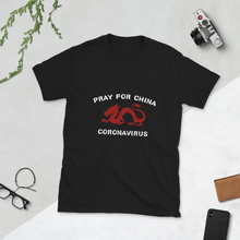 Load image into Gallery viewer, Pray For China Coronavirus T-Shirt
