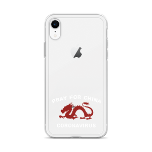 Pray For China Coronavirus iPhone Case