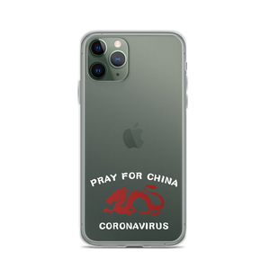 Pray For China Coronavirus iPhone Case