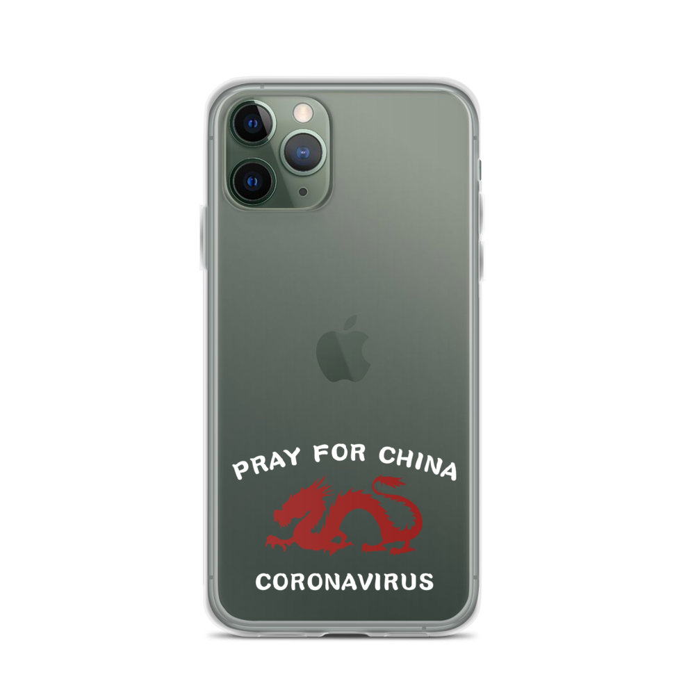 Pray For China Coronavirus iPhone Case