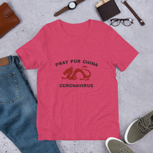 Load image into Gallery viewer, Pray For China Coronavirus T-Shirt
