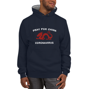 Pray For China Coronavirus Champion Hoodie