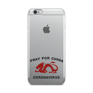 Pray For China Coronavirus iPhone Case