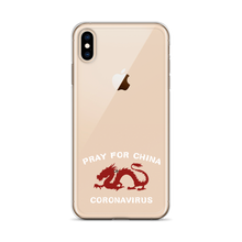 Load image into Gallery viewer, Pray For China Coronavirus iPhone Case
