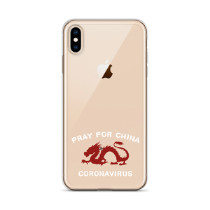 Pray For China Coronavirus iPhone Case