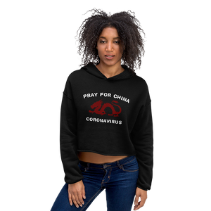 Pray For China Coronavirus Crop Hoodie