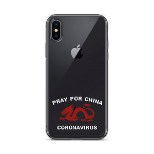 Pray For China Coronavirus iPhone Case