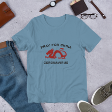 Load image into Gallery viewer, Pray For China Coronavirus T-Shirt
