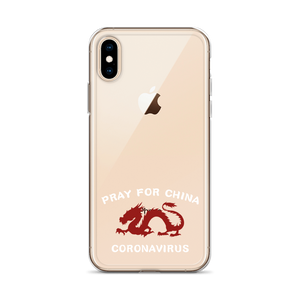 Pray For China Coronavirus iPhone Case