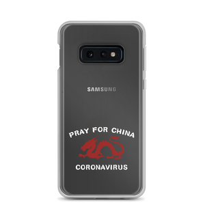 Pray For China Coronavirus Samsung Case