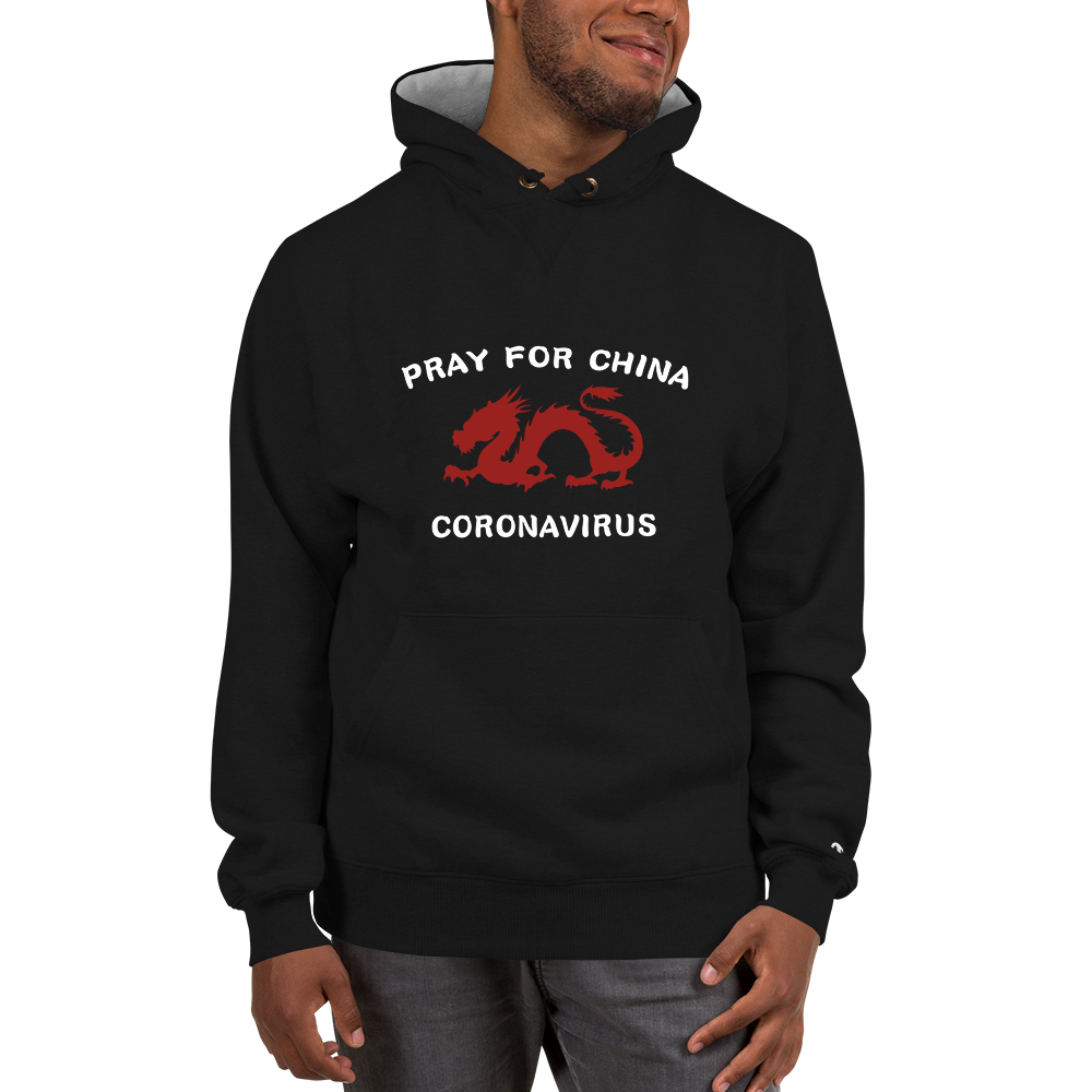 Pray For China Coronavirus Champion Hoodie