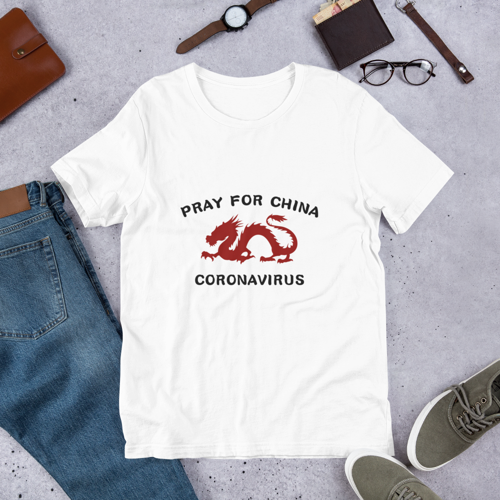 Pray For China Coronavirus T-Shirt