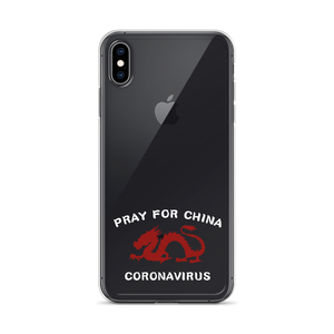 Pray For China Coronavirus iPhone Case