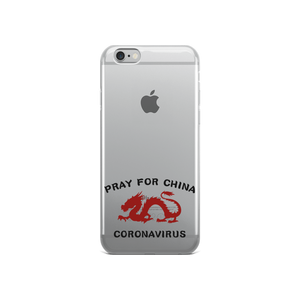 Pray For China Coronavirus iPhone Case