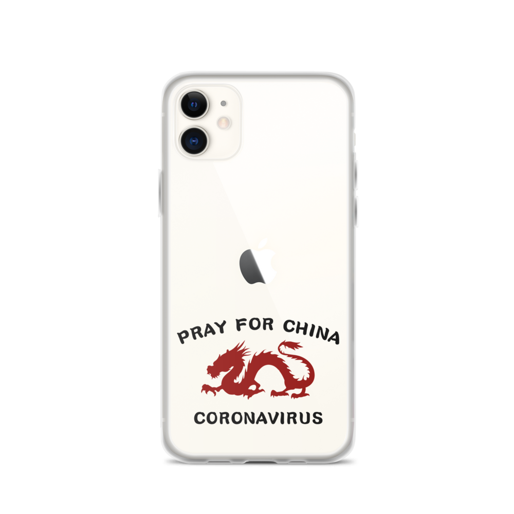 Pray For China Coronavirus iPhone Case